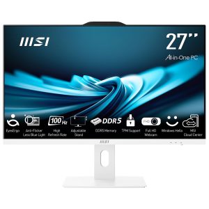 کامپیوتر All-in-One MSI PRO AP272P 14M | Intel Core i3-14100 | 8GB DDR5 | 500GB SSD | سفید