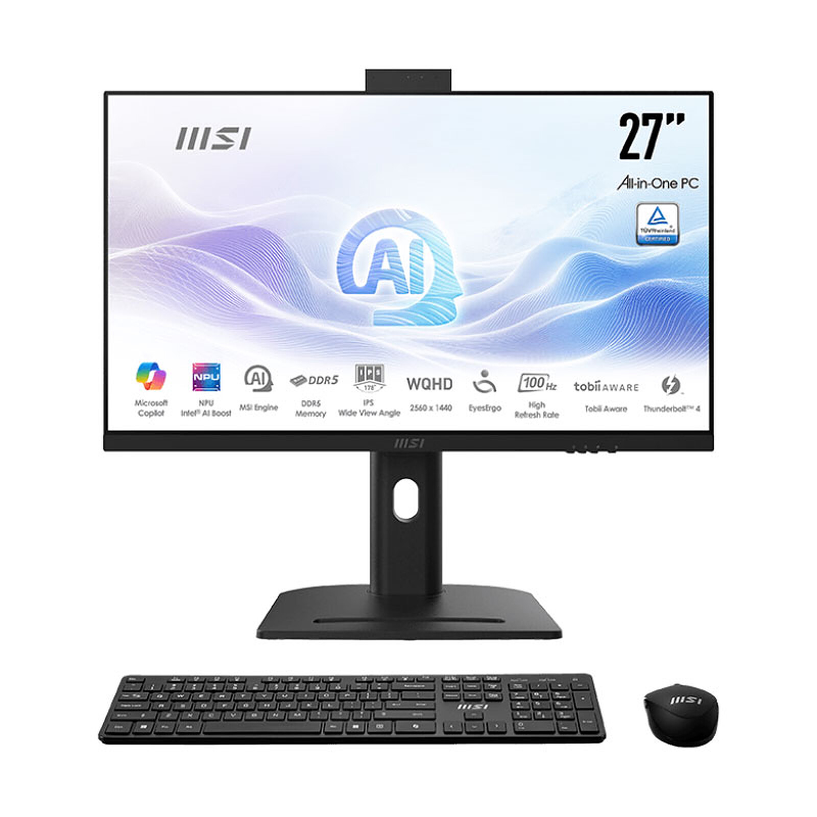 کامپیوتر All-in-One MSI Modern AM273QP AI 1UM | Intel Core Ultra 7 155H | 16GB DDR5 | 1TB SSD